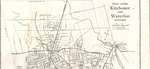 Map of Kitchener, Waterloo, Bridgeport and Centreville, 1956